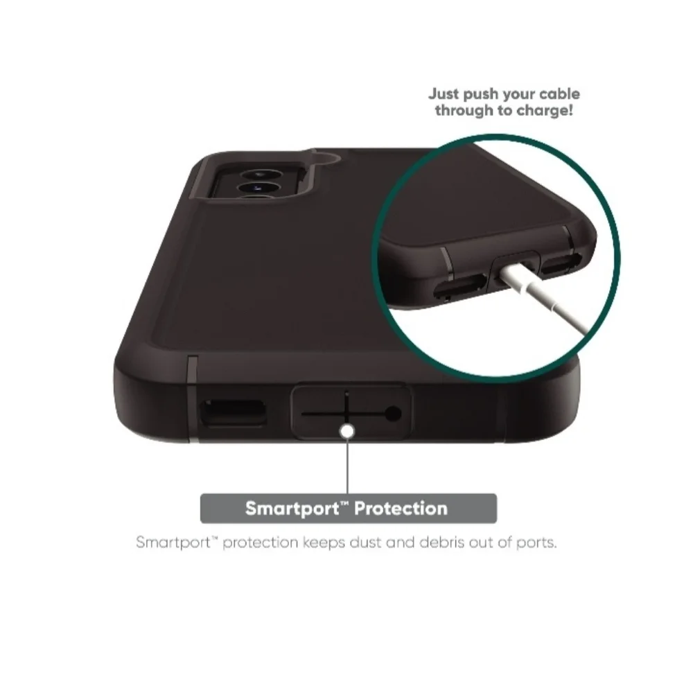 Samsung Galaxy S21 + 5G Case & Glass Screen Protector